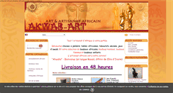 Desktop Screenshot of akwab-art.com